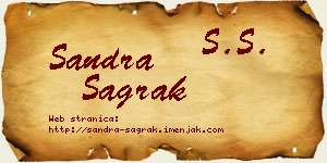 Sandra Sagrak vizit kartica
